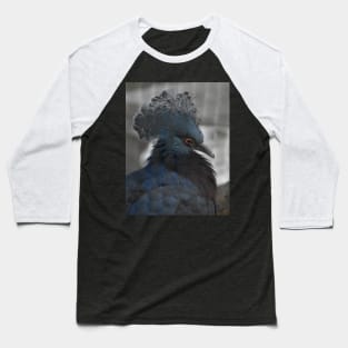 Victoria Crowned Pigeon chick Baseball T-Shirt